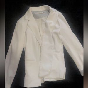 White small blazer